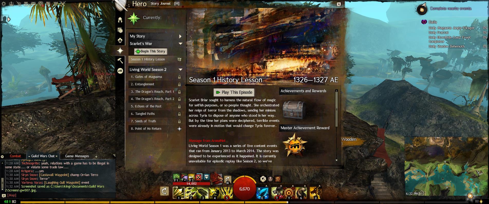 guild wars 2 reset hero points