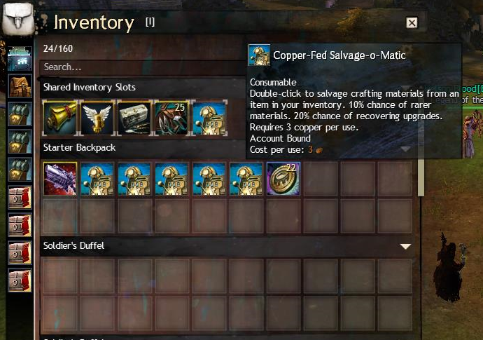 Shared inventory slots gw2 guild