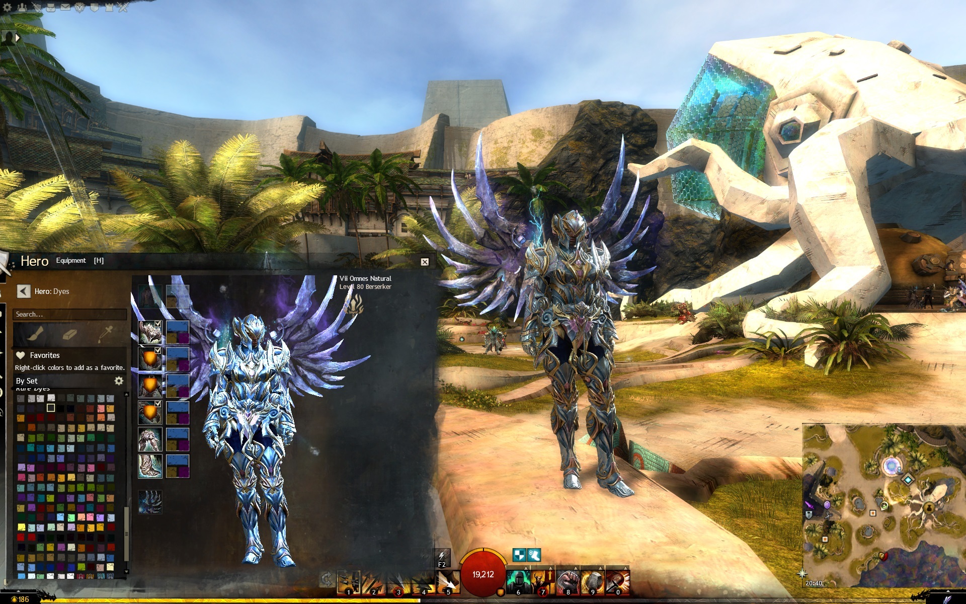 Conta Guild Wars 2 - Set Lendário Light E Heavy Todas Exps